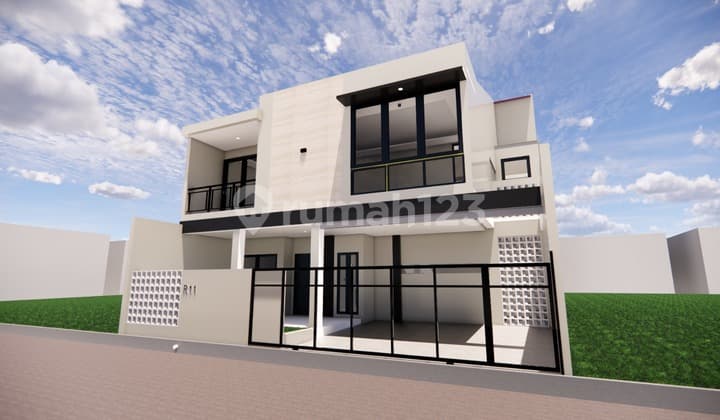 Rumah Brand New Bergaya Kekinian di Kopo Permai Bandung Menarik