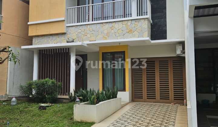 For Rent Discovery Fiore Bintaro Jaya 135/156m Rumah 4+1 Kamar, Garasi & Carport, AC dan Gordyn Rp 120 Juta/tahun Minimal Sewa 2 Tahun - 0811171xxxx