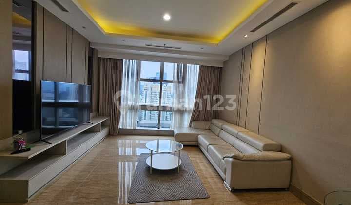 For Rent Capital Residence SCBD unit 3BR 170 sqm Fully Furnished - Ready for Move In - Best View & Akses Tunnel ke PP - Rp 49 juta/bulan - 08111xxxx