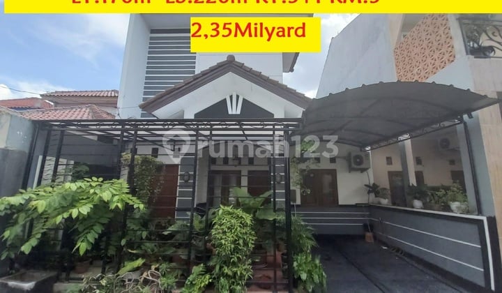 Rumah 2 Lantai Bagus SHM Bagus Terawat di Condet Jakarta Timur