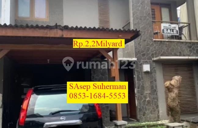Dijual Murah Rumah 2lt Dekat Kampus Itb Cisitu Indah Dagobandung