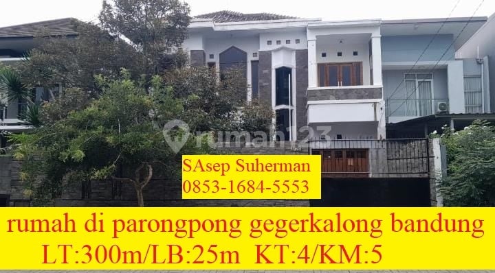 rumah di pondok hijau gegerkalong bandung asri nyaman aman bebas banjir