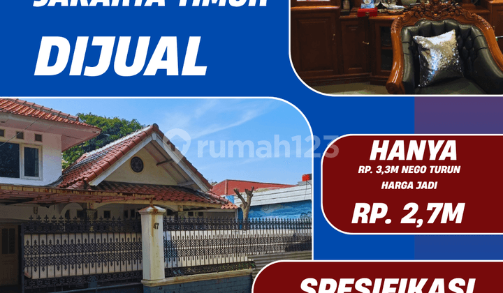 Rumah Murah Kalimalang Cipinang Melayu Halim Makasar Jakarta Timur