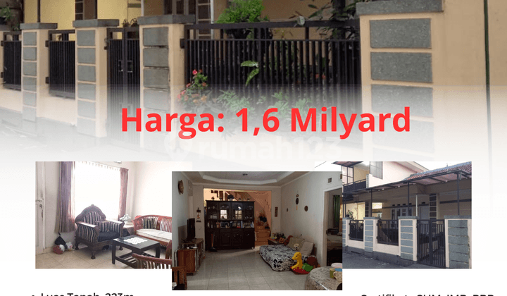 rumah margahayu permai kopo siap huni aman nyaman bebas banjir