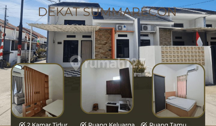 rumah DP 0% di tambun bekasi siap huni bebas banjir strategis