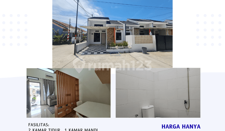 rumah DP 0% karangsatria bekasi siap huni bebas banjir strategis