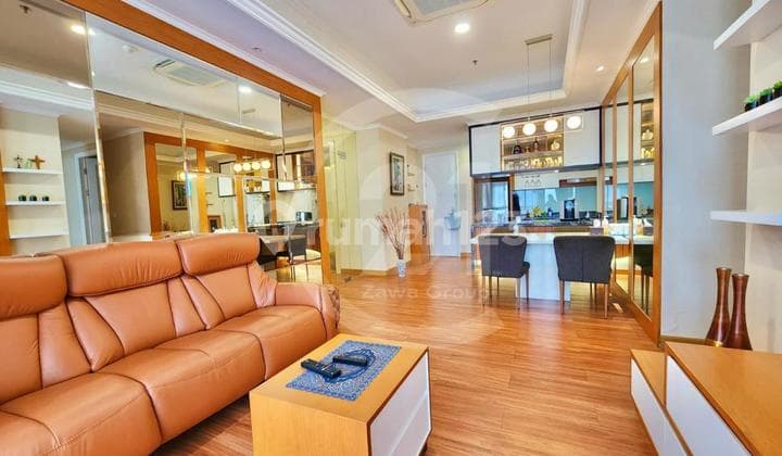 For Sale Orchid Garden Residences Apartment - Condo Type 3Br+1 (135 M²) Furnished Interior, Tower B, Middle Floor, City View, 6M, Orchid Garden, West Jakarta
