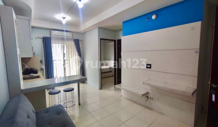 Disewakan Murah Apartement Mediterania Garden Residences 2 - 2BR Full Furnished, Low Floor, Pool View, 52 Juta/Tahun, Tanjung Duren, Jakarta Barat