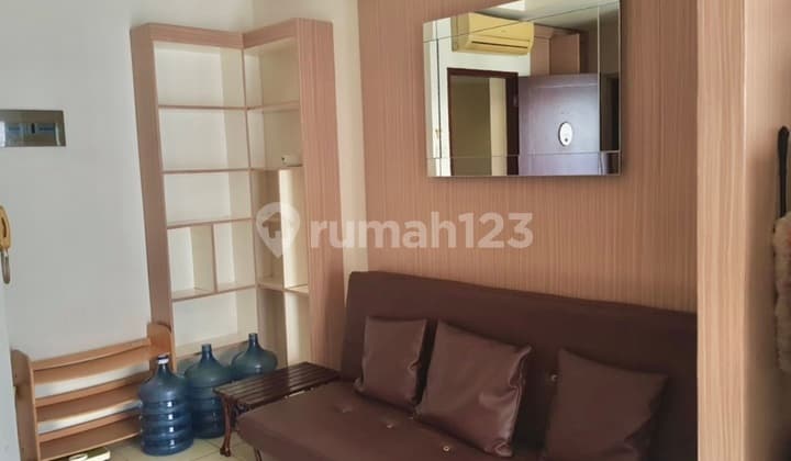 Disewakan Murah Apartemen Mediterania Garden Residences 2 - 2brc (44 M²) Tower G, High Floor, Full Furnished, 58 Juta/tahun, Tanjung Duren, Jakarta Barat
