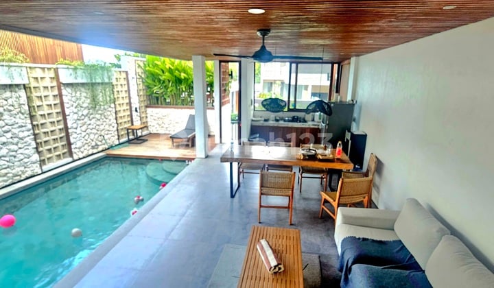 Villa 3kamar Unik Yang Tenang Di Pererenan