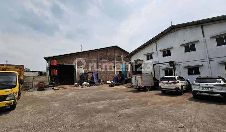 For Sale Ex Factory in Tigaraksa, Strategic Location, Near Tigaraksa Regional Government Office.