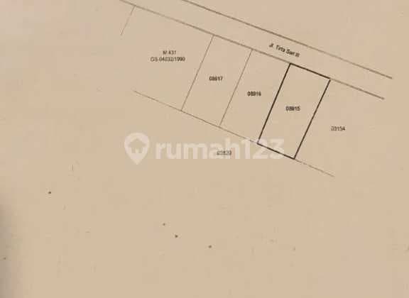 Dijual Kavling Sarijadi Jl Tirtasari Bandung