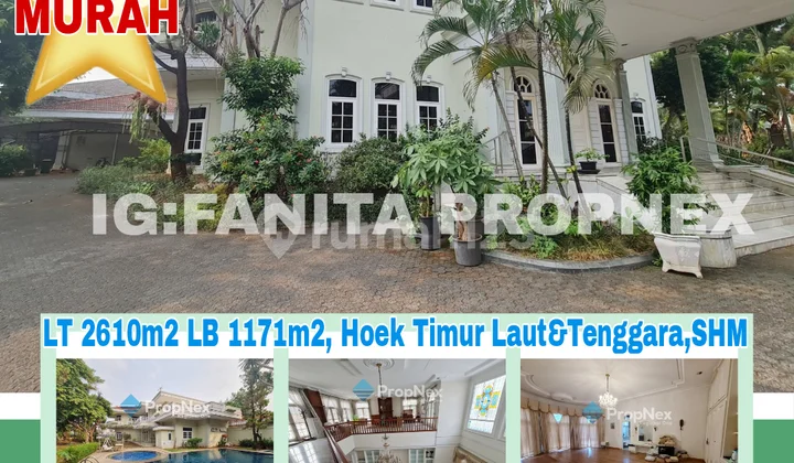 Wow istimewa listing langka,rumah terluas di Permata Hijau! Dijual rumah mewah terluas di Permata Hijau,Jakarta Selatan.