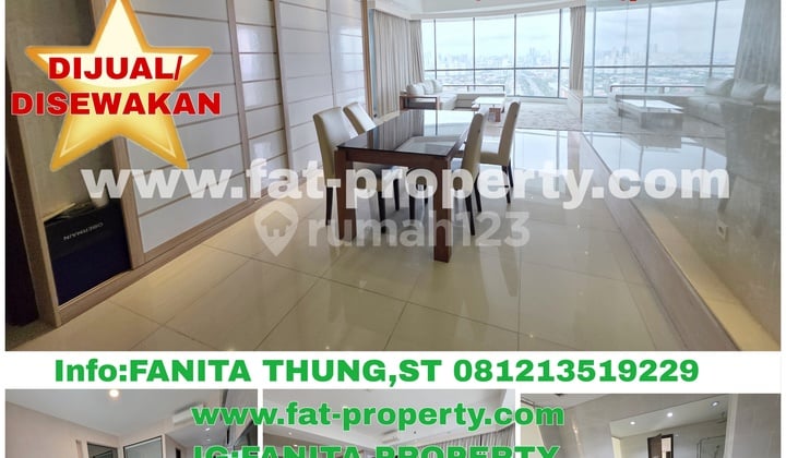 Cheap! Luxurious! For Sale/For Rent St Moritz Tower Presidential Apartment, Puri Indah Street, West Jakarta.