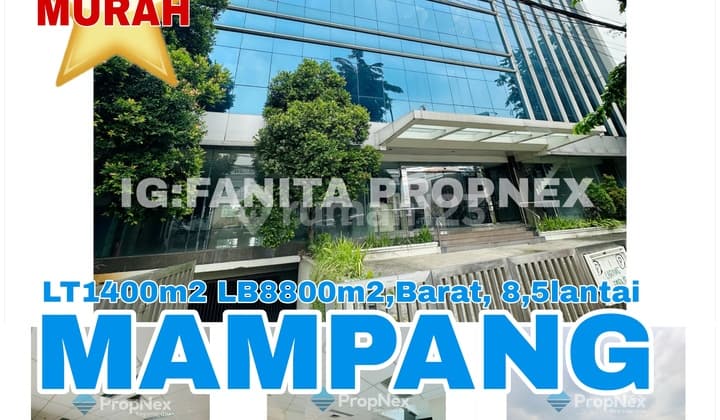 "Affordable! OFFICE BUILDING FOR SALE/LEASE on Buncit Raya Street, Mampang, South Jakarta."