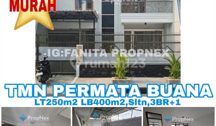 Murah! Disewakan Rumah di Taman Permata Buana,Jakbar.