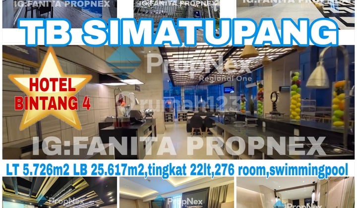 MEWAH! JARANG ADA! DIJUAL HOTEL BINTANG 4 DI JL.T.B.SIMATUPANG,JAKARTA SELATAN.
