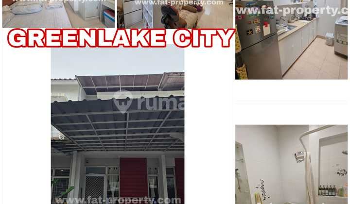 Murah! Dijual Rumah Bagus di Greenlake City Cluster Amerika,Perbatasan Jakbar & Tangerang.