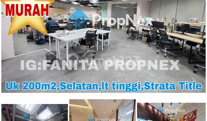 Murah! Dijual Office Space di Lippo St Moritz Office Tower,Puri Indah,Jakarta Barat.