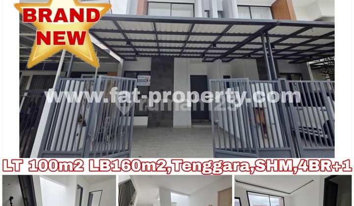 Brand New! Dijual Rumah Baru Kualitas Premium di Metland Puri, Cluster Clematis, Jakarta Barat.