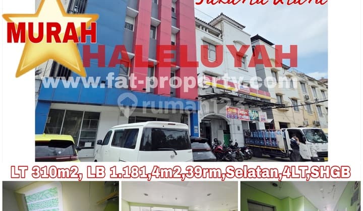 Murah! Dijual 4 Ruko Gandeng di Lodan,Ancol,Jakarta Utara.