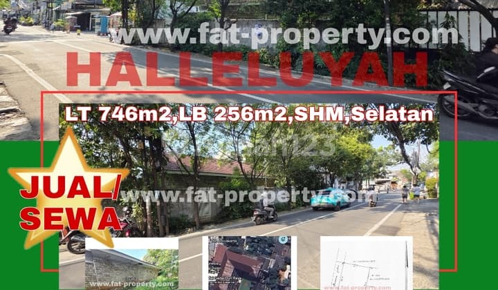 Cheap! For Sale/Rent Commercial Land with Old Building on Jl Duri Raya, West Jakarta.