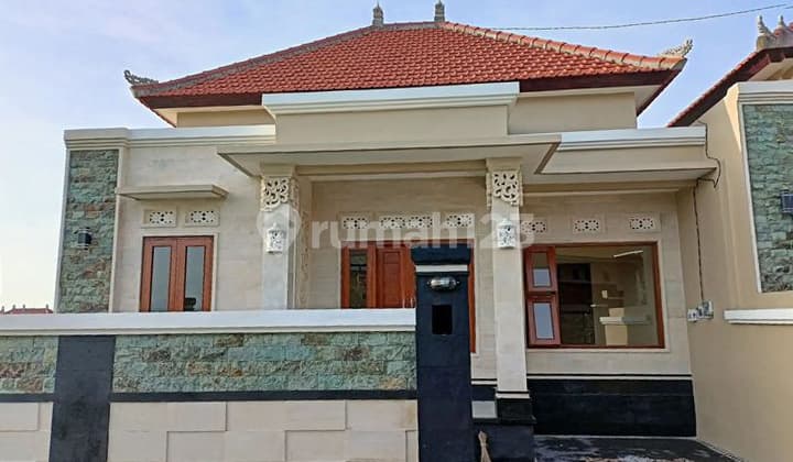 Rumah Baru Jl. Bakung Kesiman 10 Menit Dari Pantai Sanur Denpasar Bali