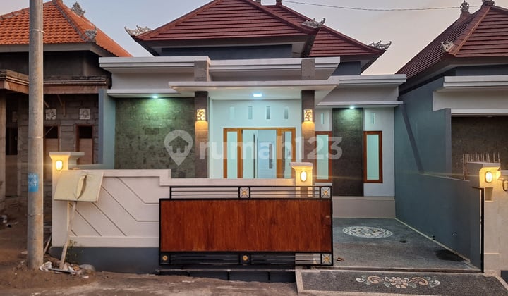 Rumah Baru 3 Kamar Tidur Jl. Mulawarman Abianbase Gianyar Bali