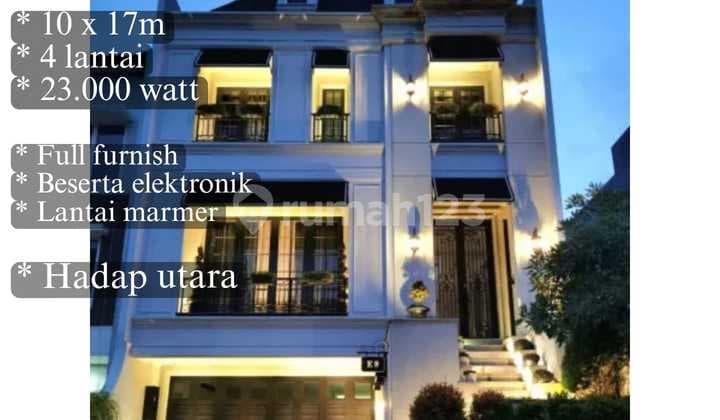 Di Jual Rumah 4 Lantai Ancol