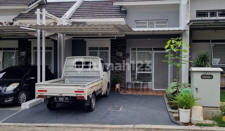 Serpong Natura City rumah furnished siap huni