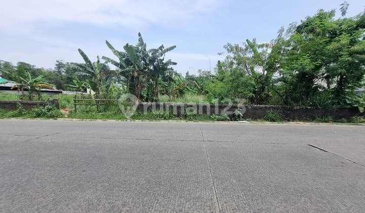 Lahan Premium Strategis di Jalan Raya Puspitek Pamulang. Serpong