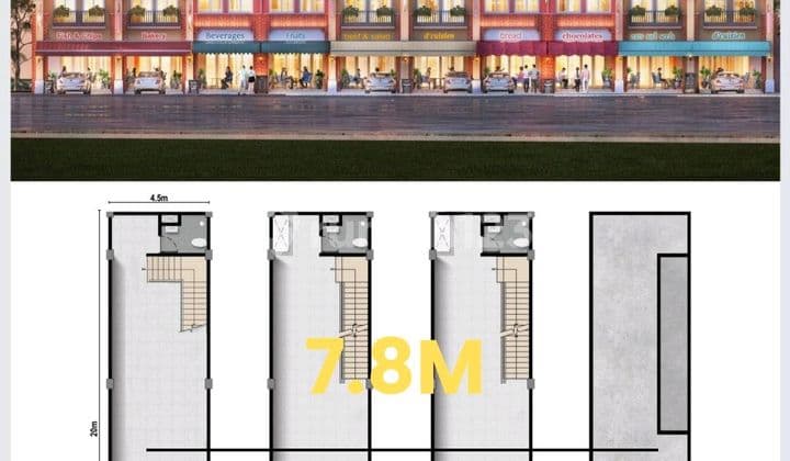 Dijual Murah Rukan Marina Bay Pik 2