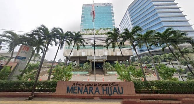 Disewakan Ruang Kantor , Luas 107m2 di Menara Hijau, Mt Haryono