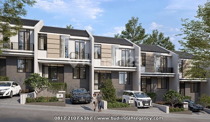 Rumah 2 lantai di Budi Indah Regency, Setiabudi Bandung