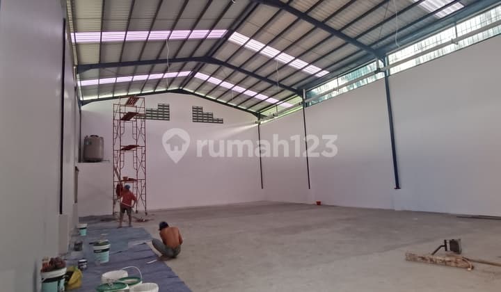Disewa Unit Gudang Gress Siap Pakai Dekat Exit Tol