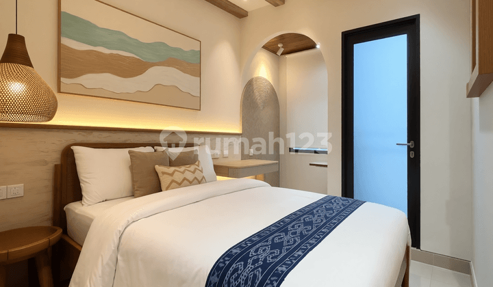 Private Fully Furnished Residence with Bali Villa Design in the Best Apartment in Cibubur