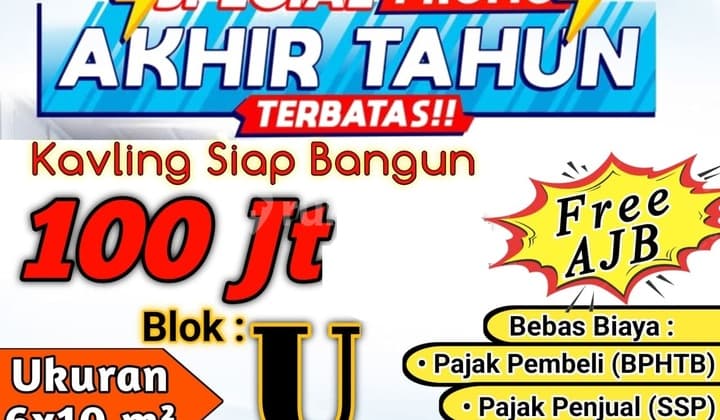 Promo Tanah Kavling Istana Bandara 7 Saptorenggo Pakis 100 jt aja