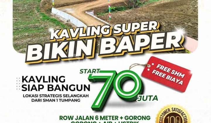 Promo Tanah Kavling Murah Malangsuko Tumpang Malang Dekat Sman 1