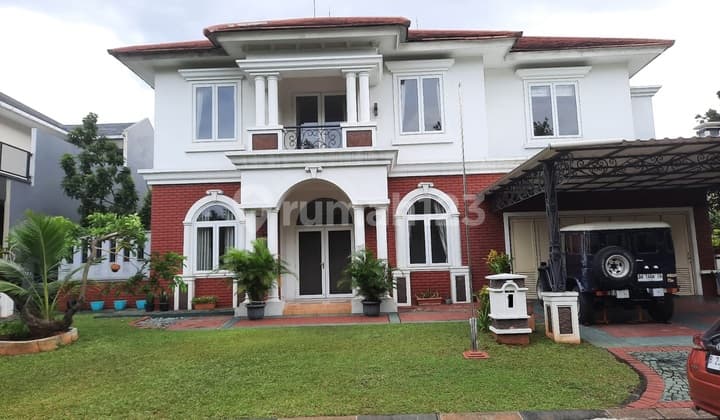 Luxury 2-Story House in Cibubur Tourist City, Land Area 563, Building Area 388, Negotiable