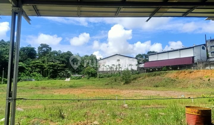 Dijual Tanah Datar 13700m2 Workshop Kariangau Km 5 Balikpapan