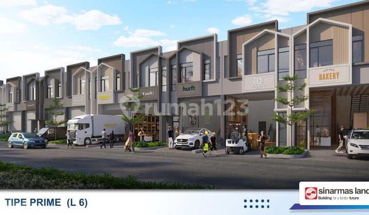 Gudang 186 M2 Baru Strata Taman Tekno X