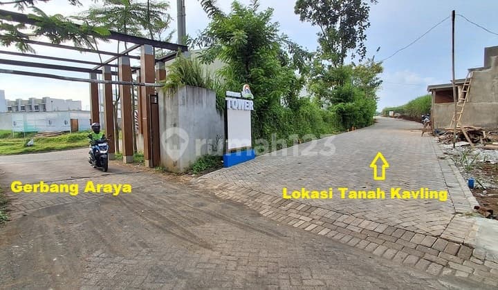 Tanah Kavling Tribuana Pakis Dkt Kampus Binus Cocok Buat Kost2an