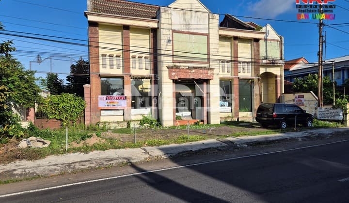 Dijual Tanah Bonus Bangunan di Simpang 4 Cungking - Banyuwangi