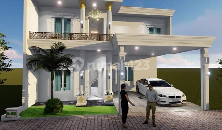 Rumah 2 Lantai Klasik Modern Lingkungan Nyaman Paulan Colomadu