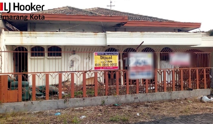 Rumah Lama Hitung Tanah Di Daerah Semarang Timur , Jalan Citarum