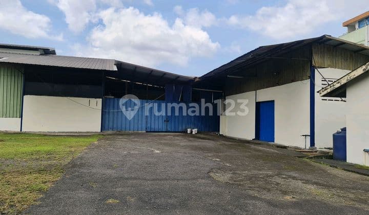 Gudang Murah Gatot Subroto Tangerang Sangat Strategis Pinggir Jalan Raya