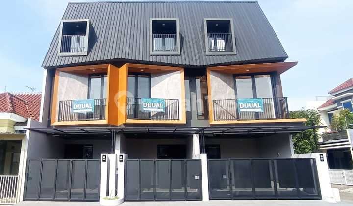 Rumah 2 lantai BARU Industrial Minimalis Purimas Regency MERR