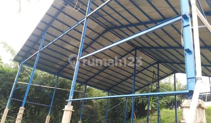 Gudang di Cipatat Bandung Barat, Luas 1 Hektar 1 Jam Dari Cianjur