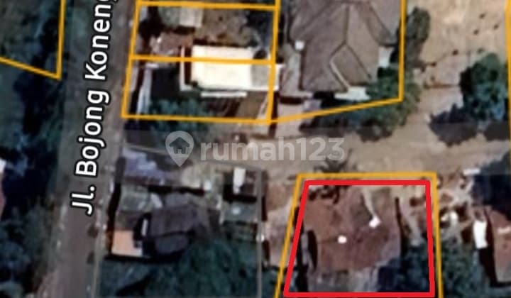 Tanah 300 M², Utara, Samping Griya Bukit Mas, Jl Bojong Koneng #