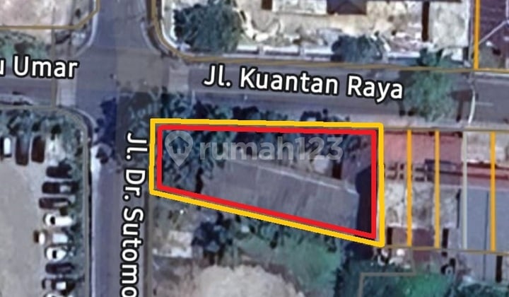 SHM Certificate Land 534 m², car wash business on Jl. Kuatan Raya - Sutomo #